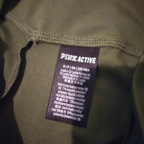 Vs PINK high waist 7/8 LEGGING WITH MESH-small like new - Picture 8 of 9